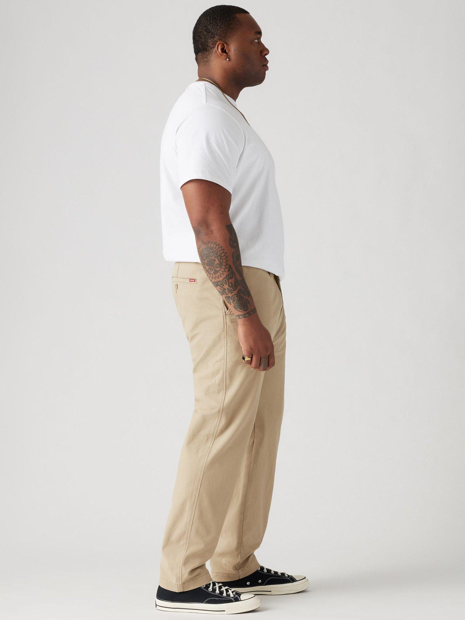 Product image 3 of 3, which shows Levi's XX Chino Standard Taper Trousers, True Chino, 42R