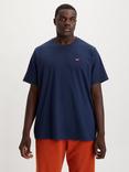 Levi's Big & Tall Cotton Regular Fit Short Sleeve T-Shirt, Navy Blazer
