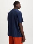 Levi's Big & Tall Cotton Regular Fit Short Sleeve T-Shirt, Navy Blazer