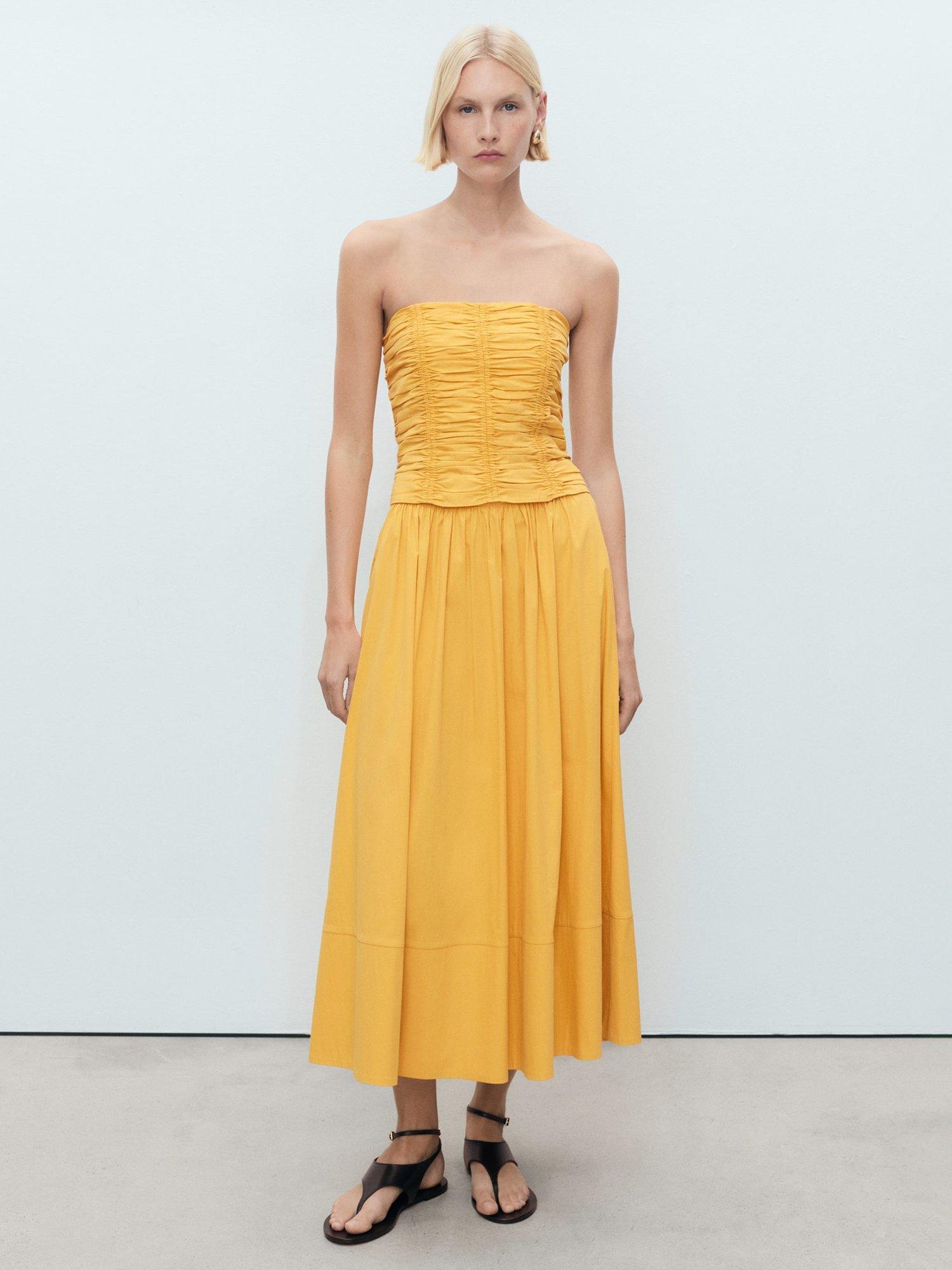 Product image 2 of 8, which shows Mango Sunny Skirt, Medium Yellow, 10