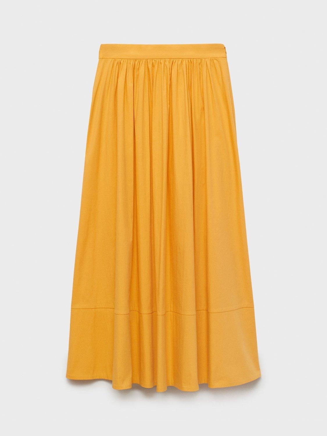 Product image 3 of 8, which shows Mango Sunny Skirt, Medium Yellow, 10
