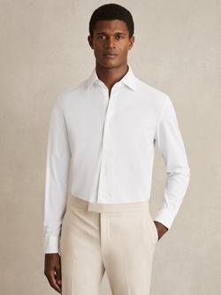 Reiss Voyager Long Sleeved Tailored Shirt, White