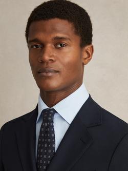 Reiss Voyager Slim Fit Travel Shirt - view 2, Light Blue