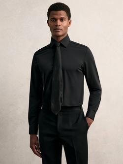 Reiss Voyager Regular Fit Shirt, Black - view 2, Black