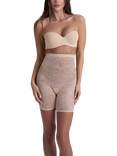 Bye Bra Lace High Waist Shaping Shorty, Beige