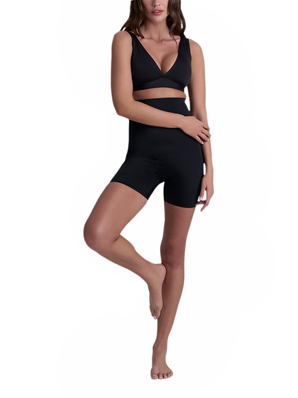 Bye Bra Invisible High Waist Shorts - view 2, Black