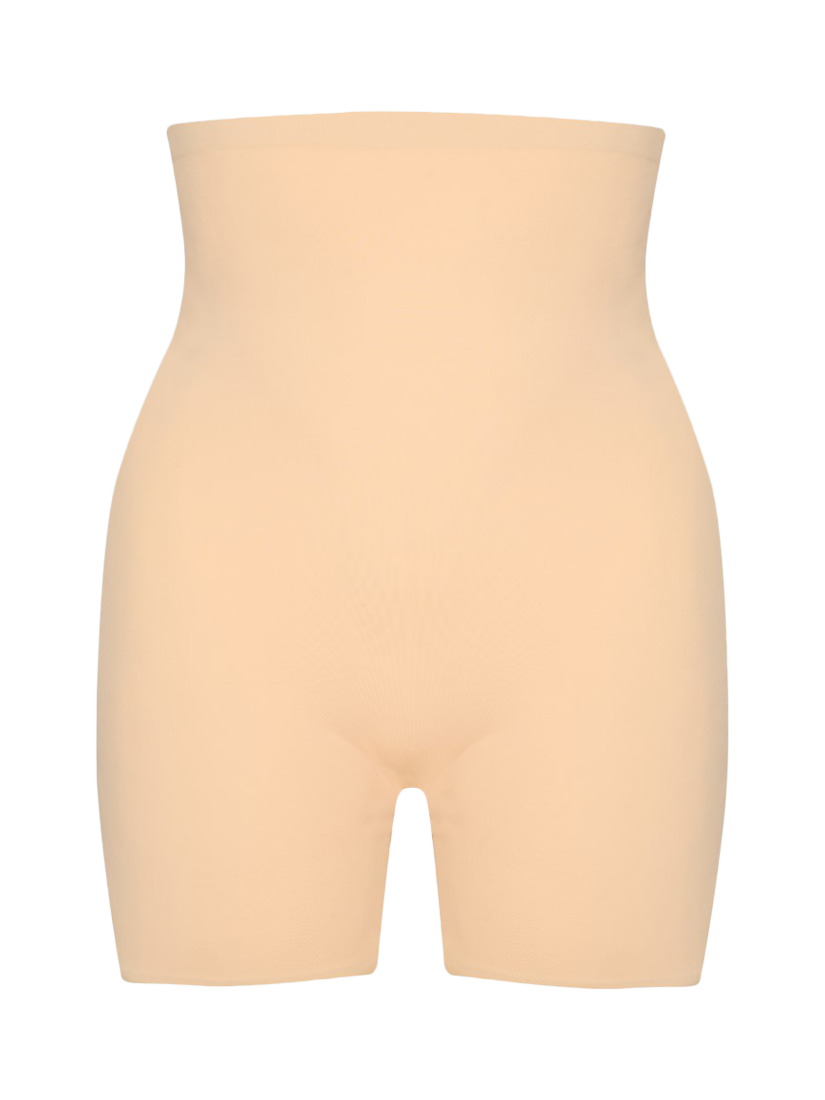 Product image 4 of 5, which shows Bye Bra Invisible High Waist Shorts, Beige, S