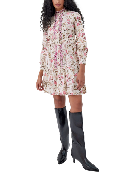 Raishma Sierra Dress, Cream, Cream