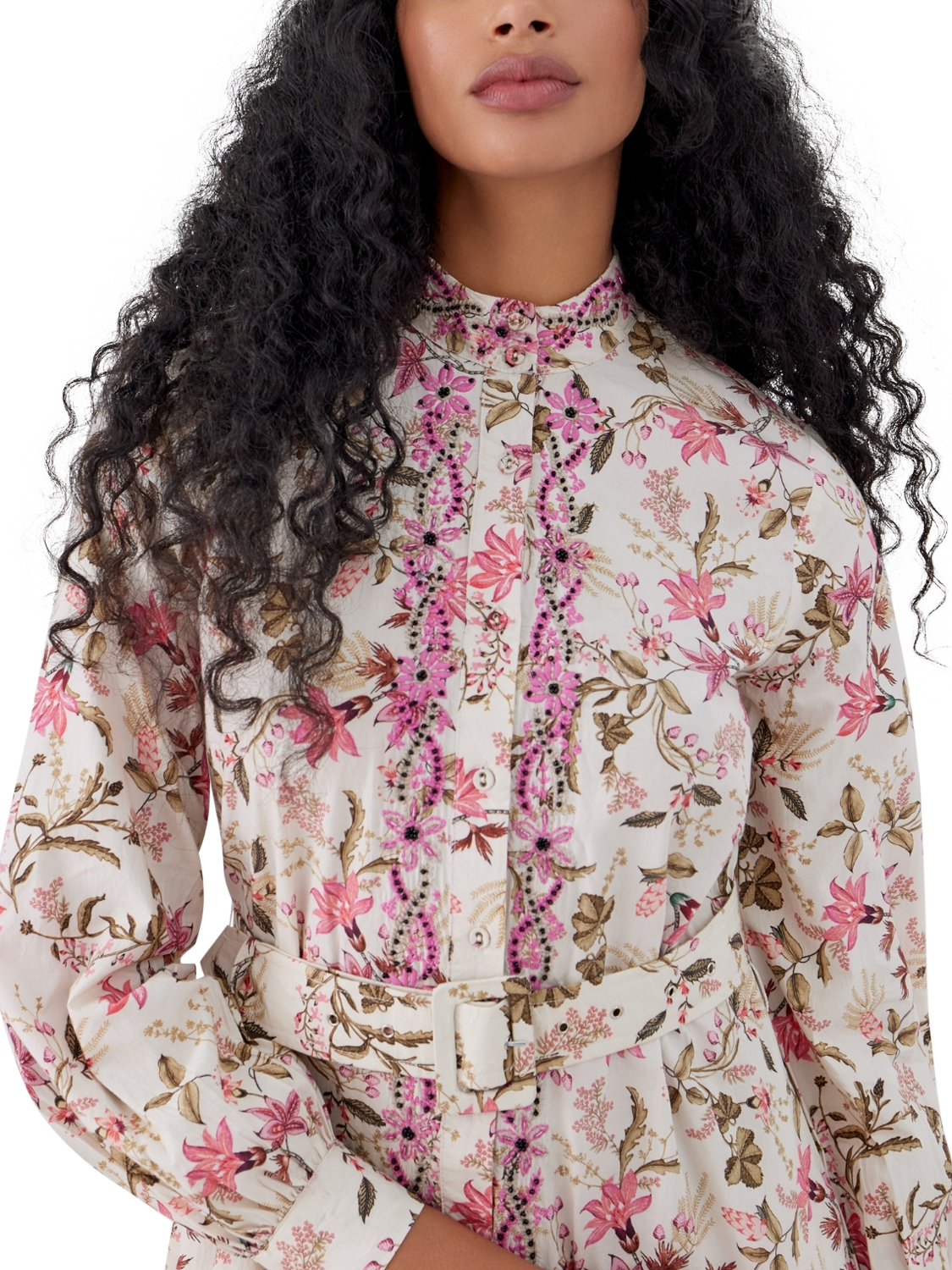 Product image 2 of 3, which shows Raishma Sierra Dress, Cream, 8