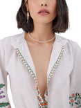Raishma Angelina Shirt Dress, White