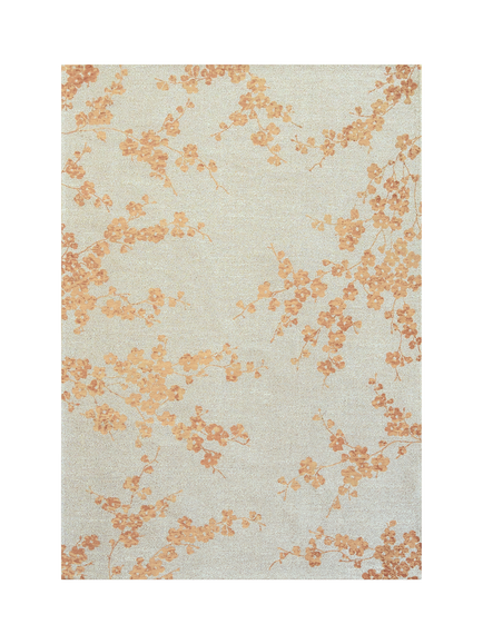 Louis De Poortere Sakura Petal Rug, Yellow, Yellow