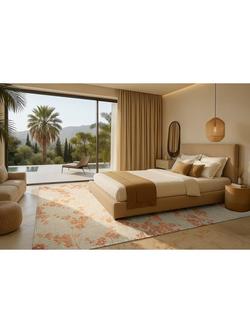 Louis De Poortere Sakura Petal Rug, Yellow - view 2, Yellow