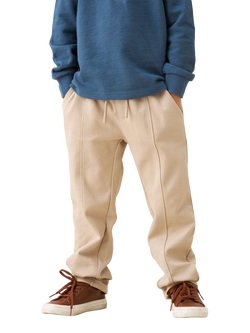 Angel & Rocket Kids' Smart Jersey Joggers, Stone, Stone