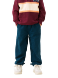 Angel & Rocket Kids' Cuffed Chino Trousers, Blue