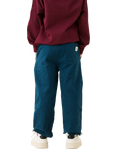 Angel & Rocket Kids' Cuffed Chino Trousers, Blue