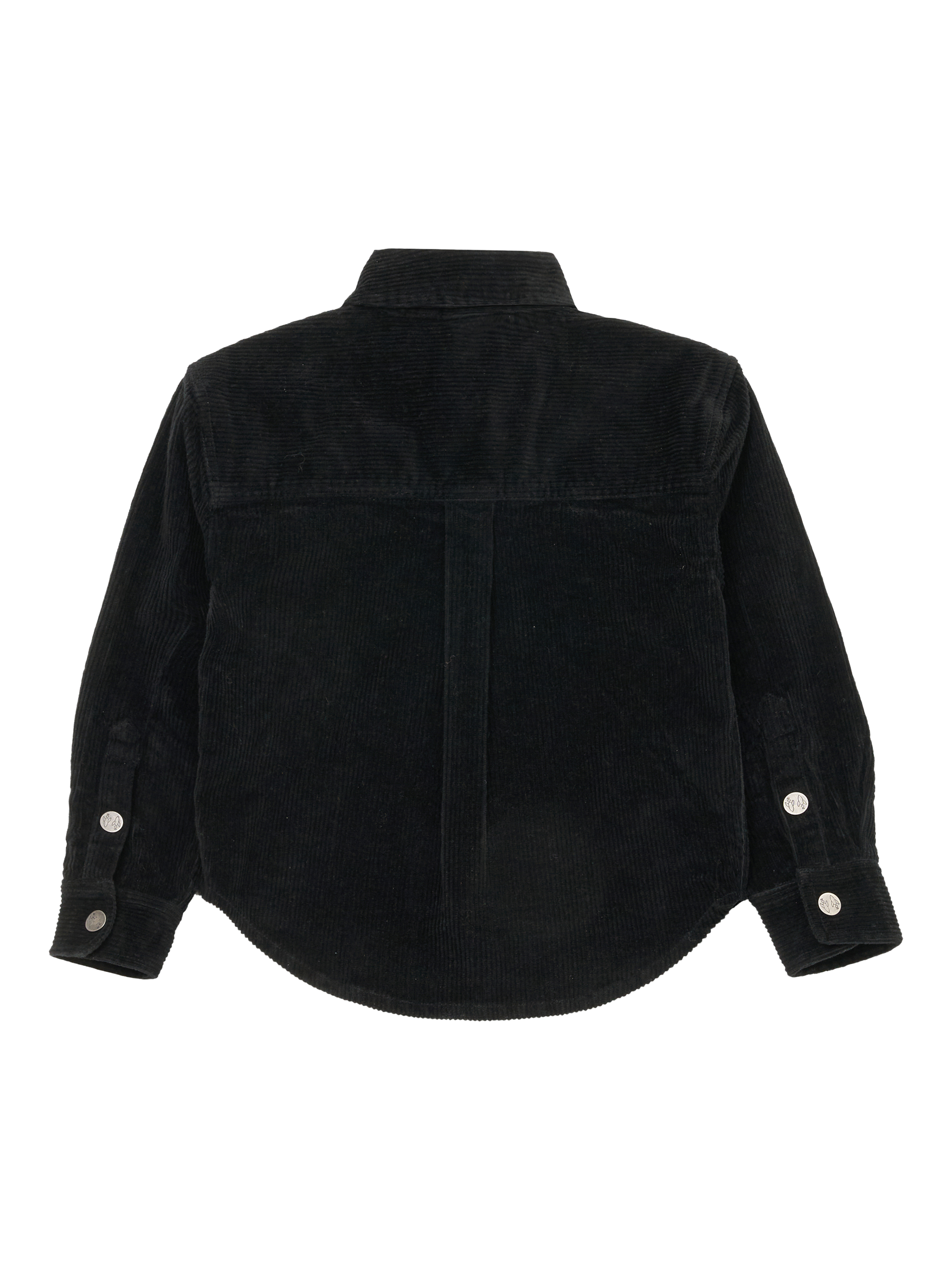 Product image 6 of 7, which shows Angel & Rocket Kids' Cord Shirt, Black, 3 years