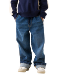 Angel & Rocket Kids' Denim Jogger Jeans, Blue