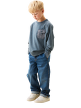 Angel & Rocket Kids' Denim Jogger Jeans, Blue