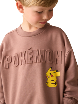 Angel & Rocket Pokémon Sweater, Taupe - view 2, Taupe