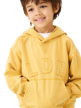 Angel & Rocket Kids' Cotton Blend Relaxed Graphic Hoodie, Gold