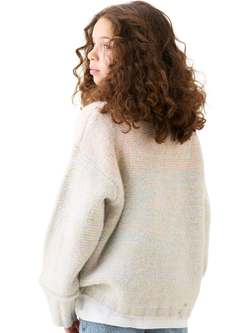 Angel & Rocket Kids' Pastel Space Jumper, Multi - view 2, Multi