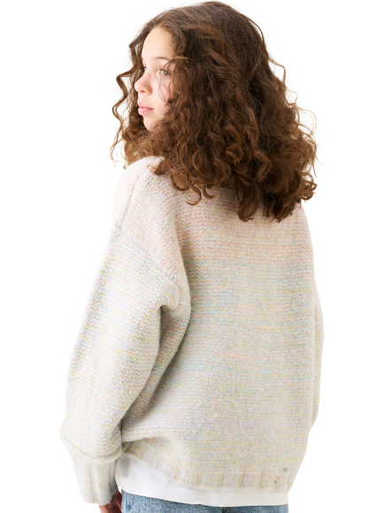 Angel & Rocket Kids' Pastel Space Jumper, Multi - view 2, Multi
