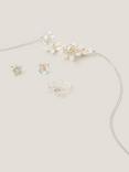Monsoon Kids' Flower and Butterfly Jewellery Set, Pink