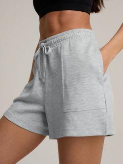 Chelsea Peers LuxeComfort Scuba Shorts, Grey - view 2, Grey