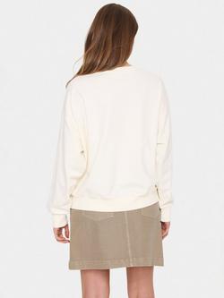 Saint Tropez Lilaa Long Sleeve Sweatshirt, Ice - view 2, Ice