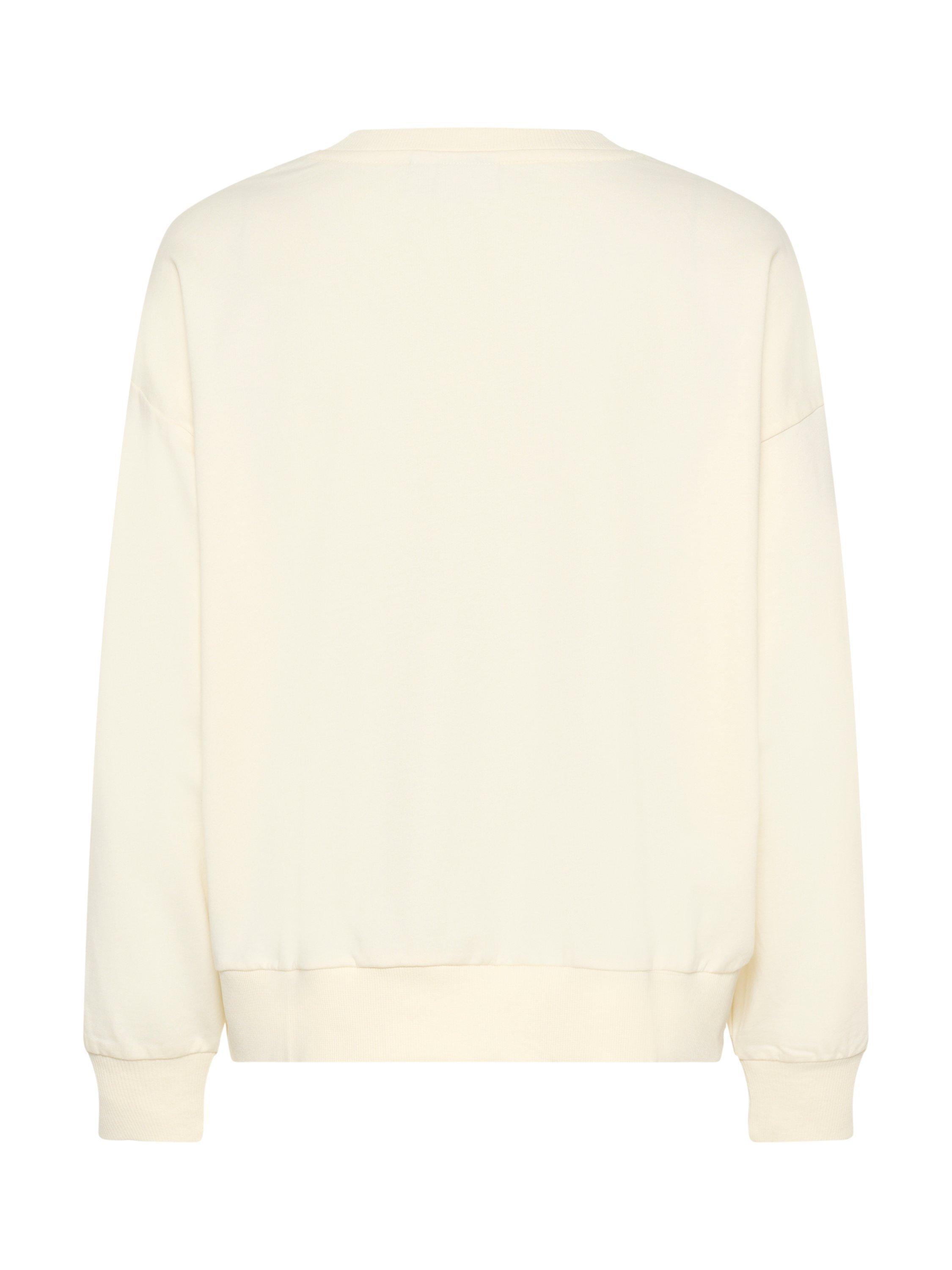 Product image 6 of 6, which shows Saint Tropez Lilaa Long Sleeve Sweatshirt, Ice, XL