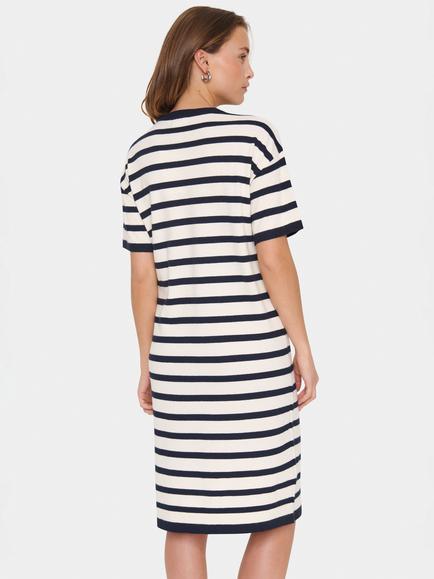 Saint Tropez Likam Dress - view 2, White/Nightsky
