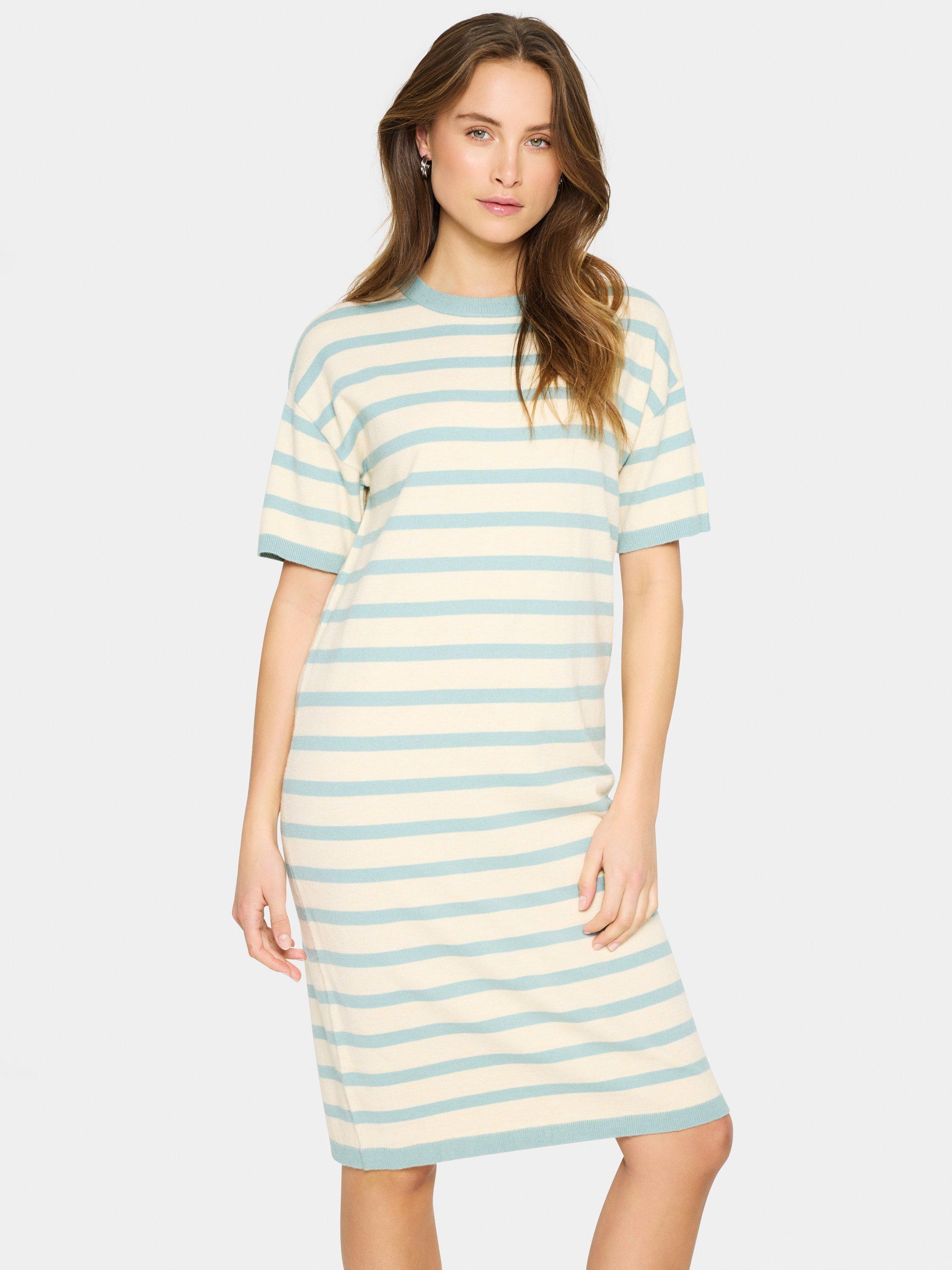Product image 1 of 6, which shows Saint Tropez Likam Dress, Fog Blue/Surf, XS