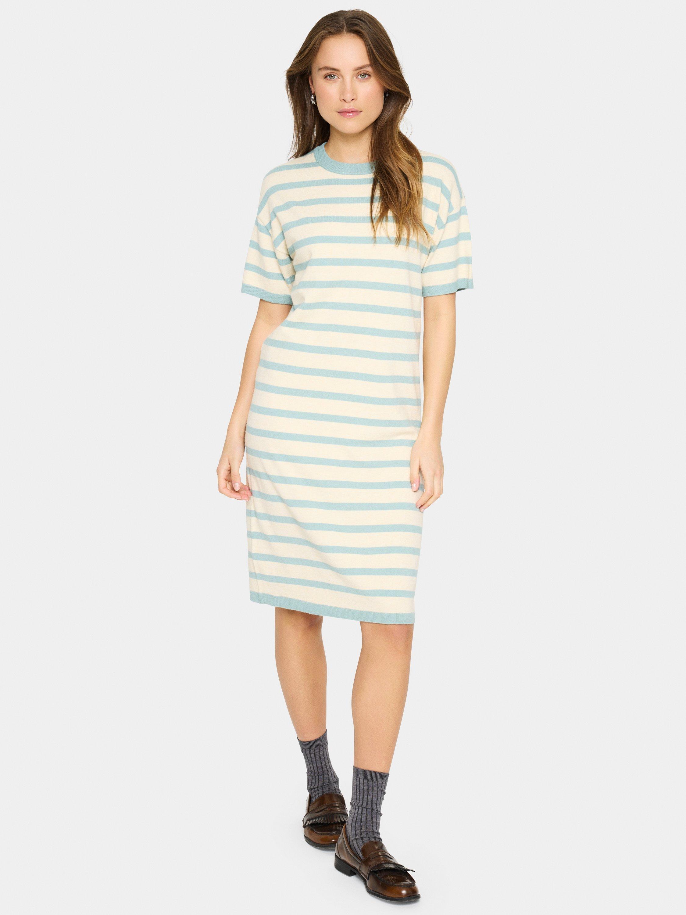 Product image 3 of 6, which shows Saint Tropez Likam Dress, Fog Blue/Surf, XS