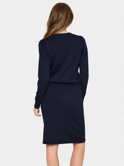 Saint Tropez Mila Elasticated Waist Dress, Night Sky - view 2, Night Sky