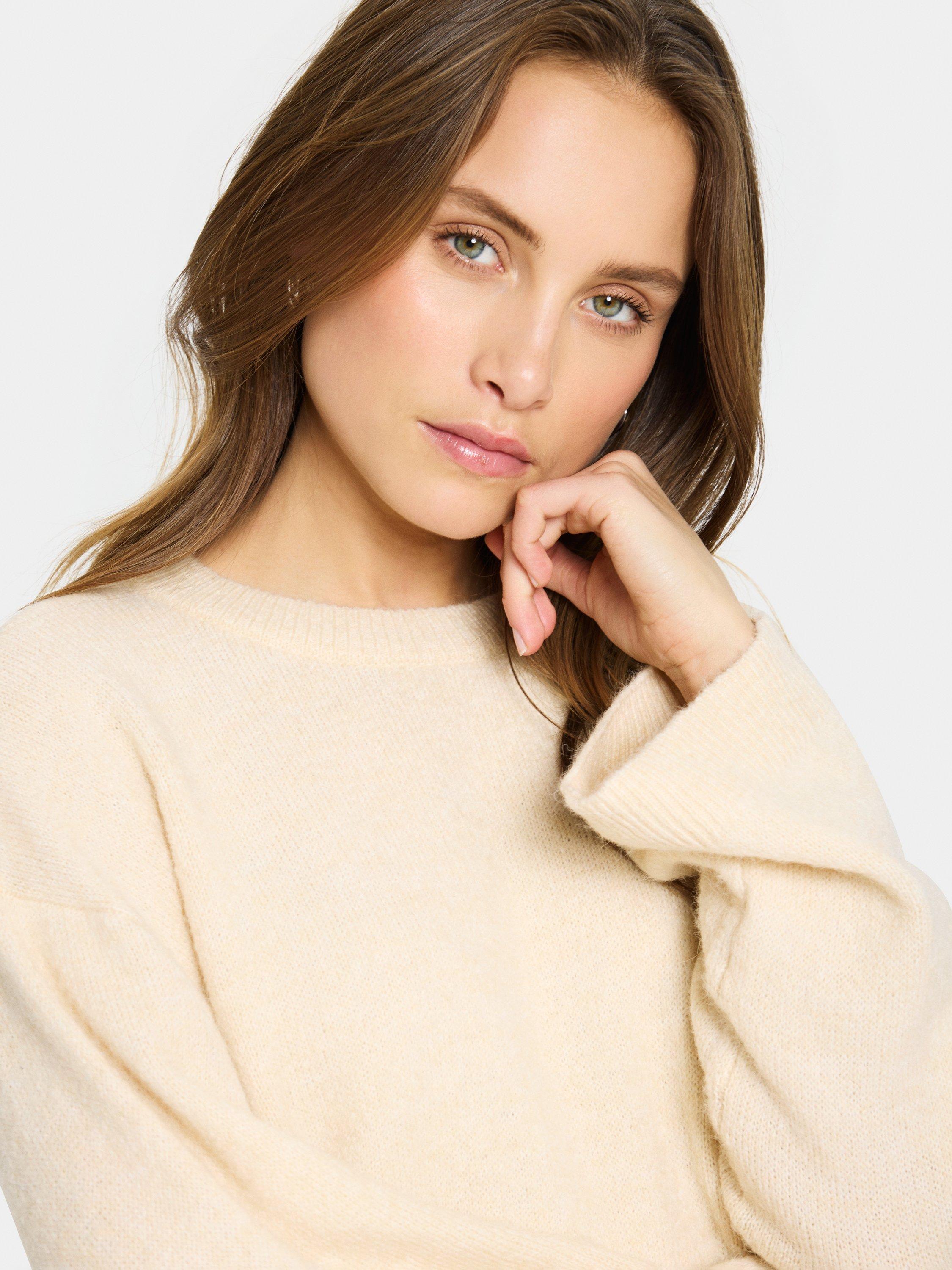 Product image 4 of 6, which shows Saint Tropez LarnaSZ Jumper, Fog, XS
