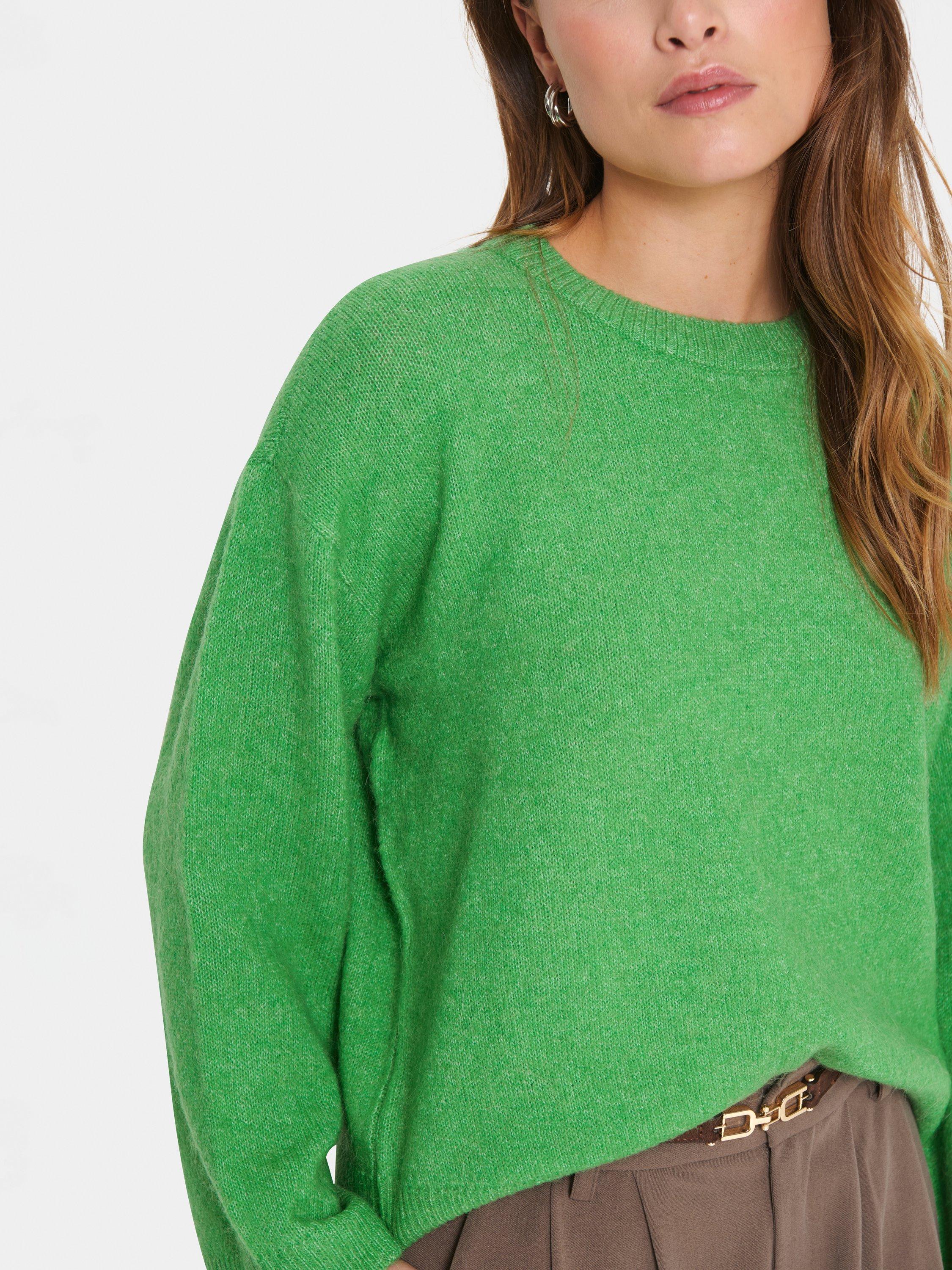 Product image 4 of 6, which shows Saint Tropez LarnaSZ Jumper, Greenbriar, XS