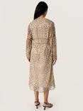 Soaked In Luxury Anaya Leopard Print Midi Dress