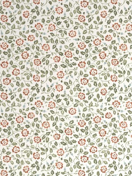 John Lewis Marlow Pair Lined Pencil Pleat Curtains - view 2, Avocado Auburn Multi