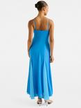 Forever New Dahlia Godet Maxi Dress, Cornflower