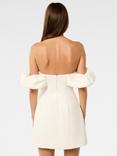 Forever New Jacquie Off Shoulder Mini Dress, Porcelain