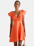 Forever New Petite June Ruched Mini Dress, Firecracker