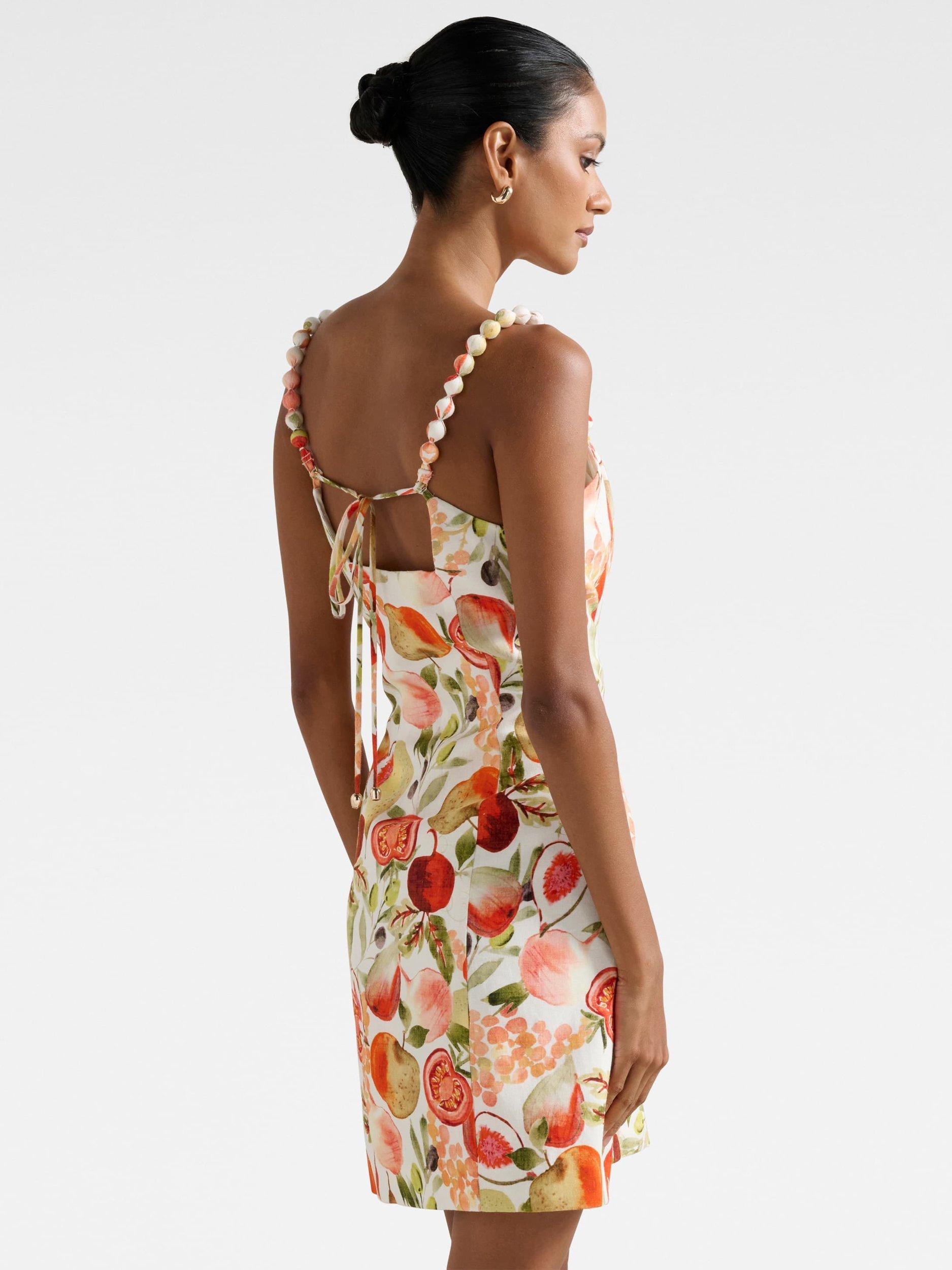 Product image 2 of 5, which shows Forever New Petite Sasha Dress, Garden Harvest, 4