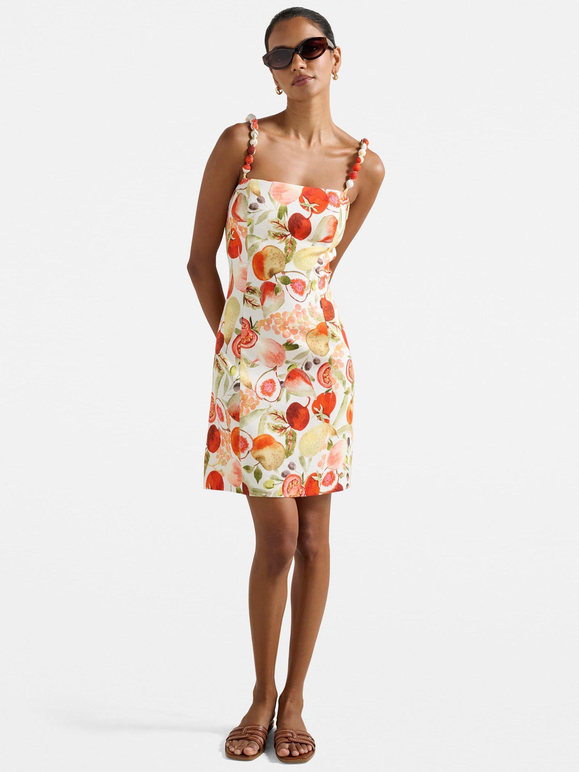 Product image 5 of 5, which shows Forever New Petite Sasha Dress, Garden Harvest, 4