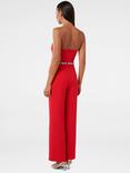 Forever New Ari Embellished Jumpsuit, Red