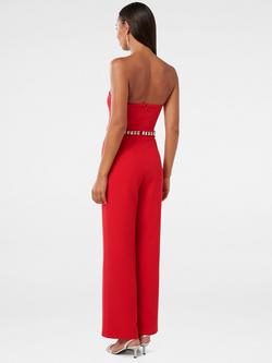 Forever New Ari Embellished Jumpsuit, Red - view 2, Red