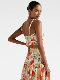 Forever New Petite Flore Fruit Top, Garden Co-ord - view 2, Garden Co-ord