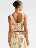 Forever New Payton Floral Crop Top, Harmony