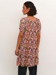 KAFFE Amber Floral Tunic Top, Multi