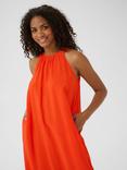 KAFFE KAflorence Halterneck Maxi Dress, Grenadine