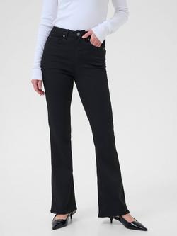 KAFFE Forest High Waist Slim Fit Jeans, Black, Black